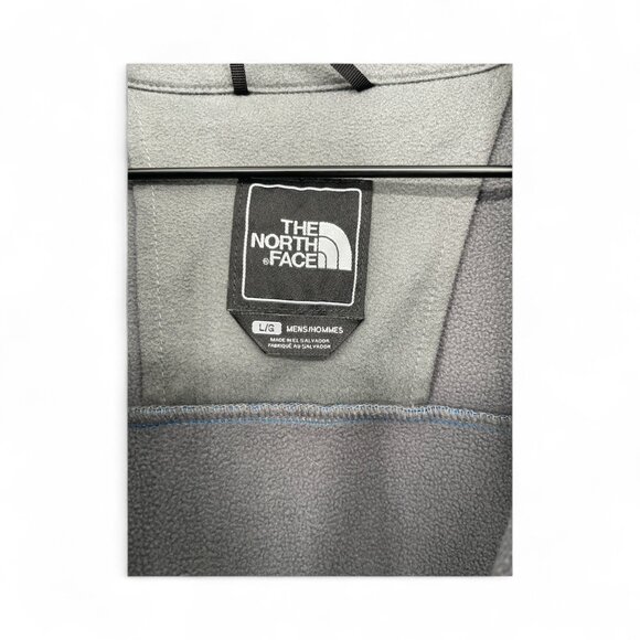 The North Face WindWall Men Jacket Blue Fleece Lining Size Large WaterProof - Picture 6 of 7